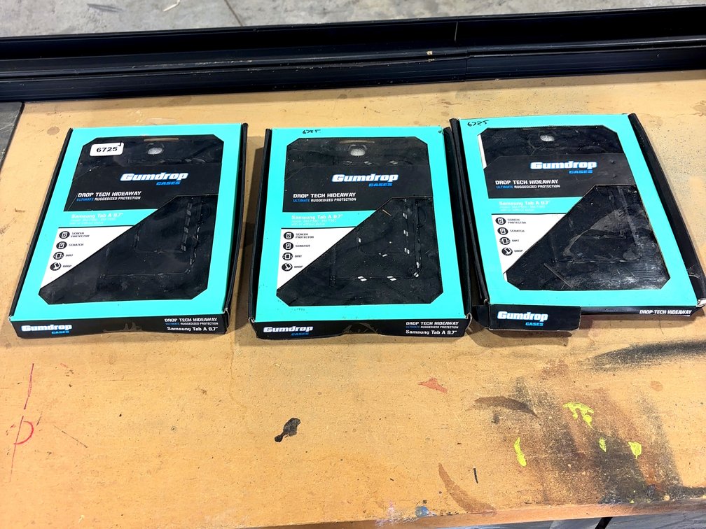 (3) Unused Gumdrop Protective Cases