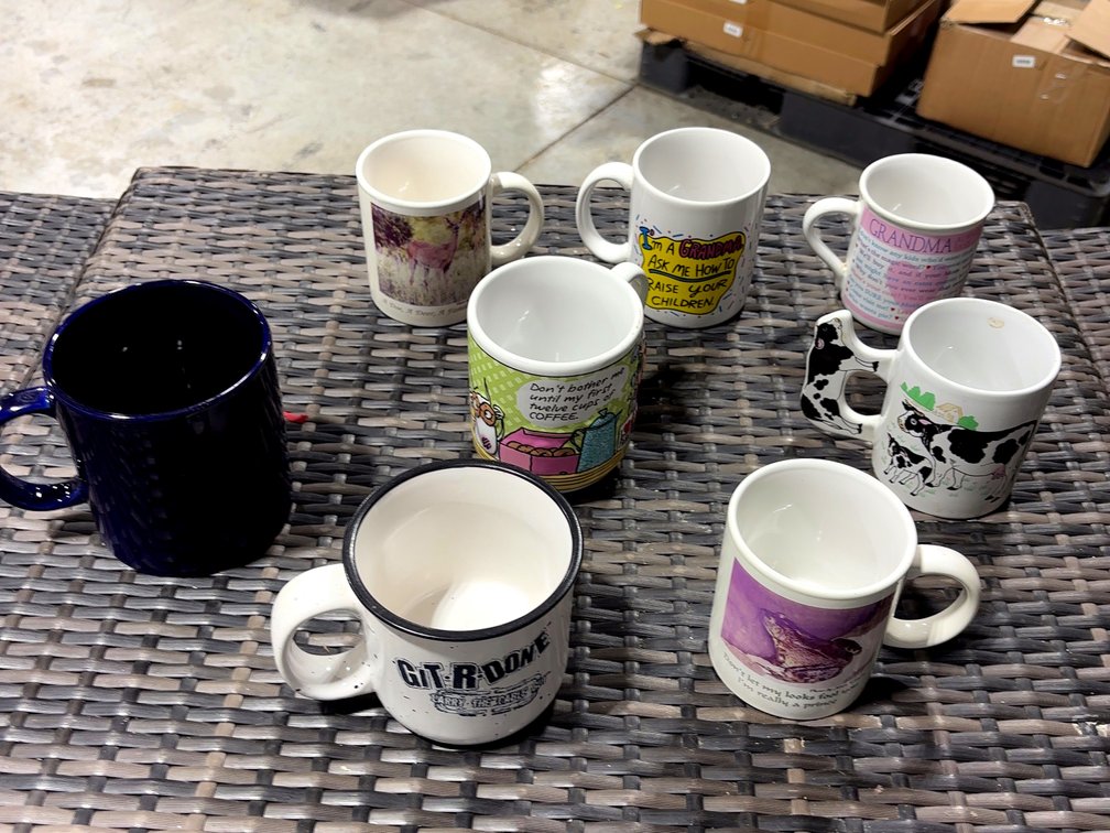 (8) Misc. Coffee Mugs