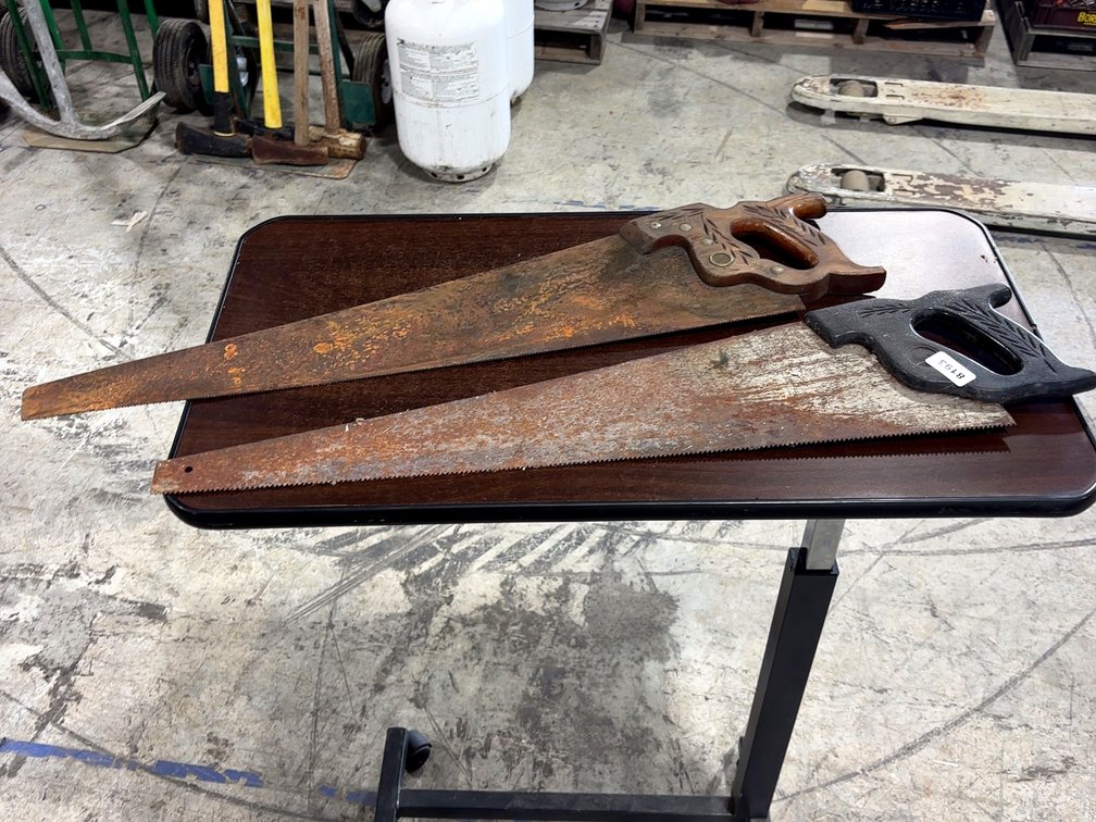 (2) Hand Saws