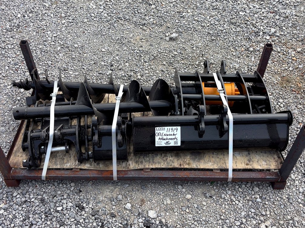 (8) Mini Excavator Attachments