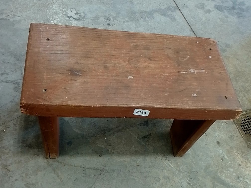Homemade Wood Bench
