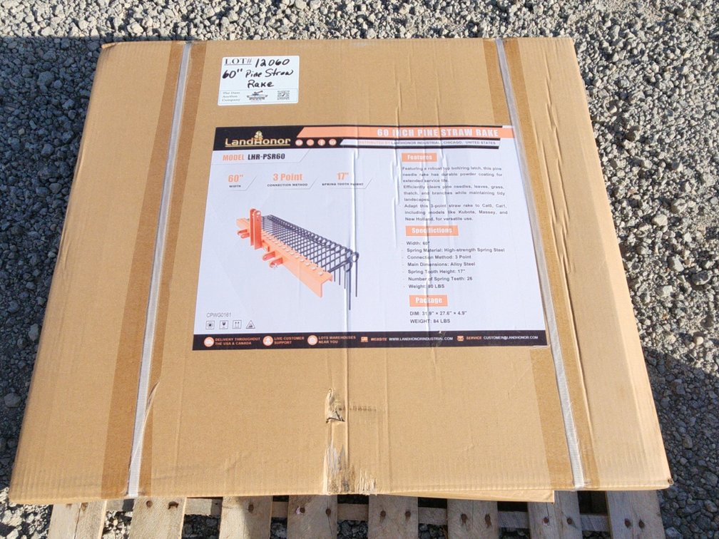 60 In Pine Straw Rake LHR-PSR60