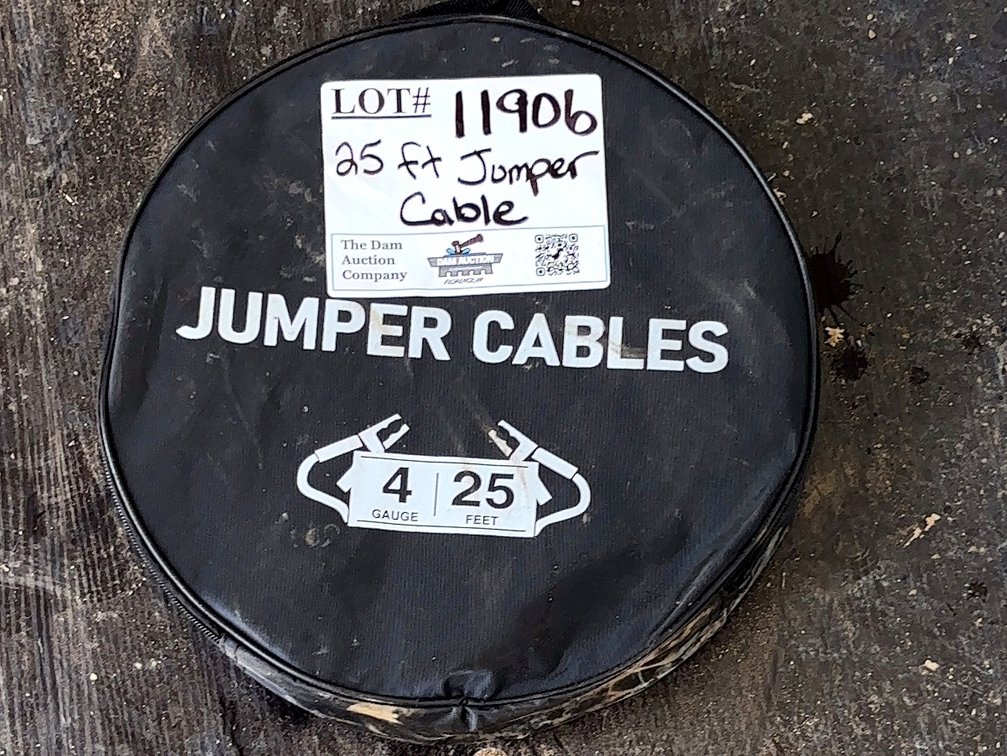 25ft Jumper Cables FT-DPX25 200amp
