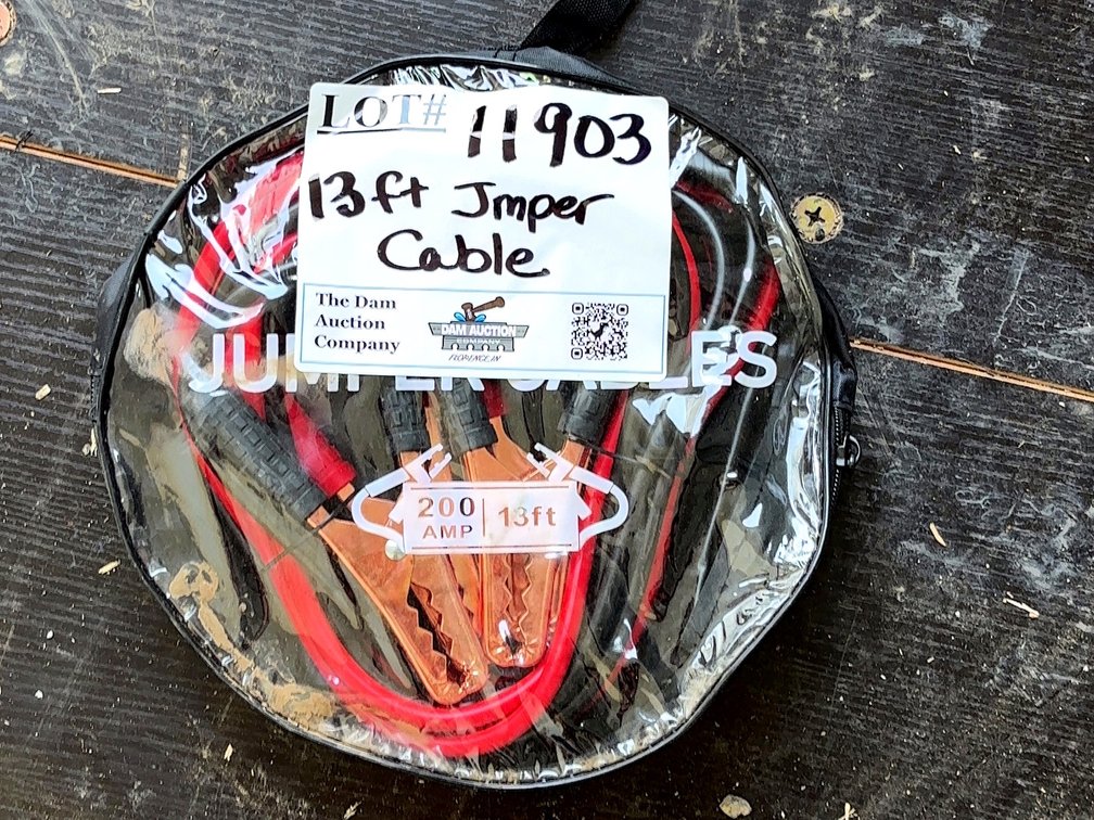 13ft Jumper Cables DPX413 HD 200amp