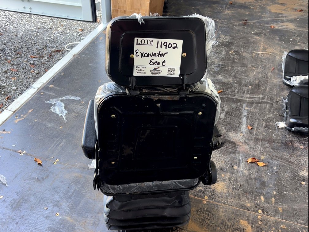 Unused Excavator Seat