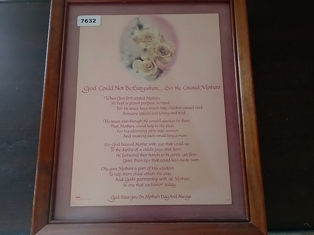 Framed Keepsake Print MOTHERHOOD