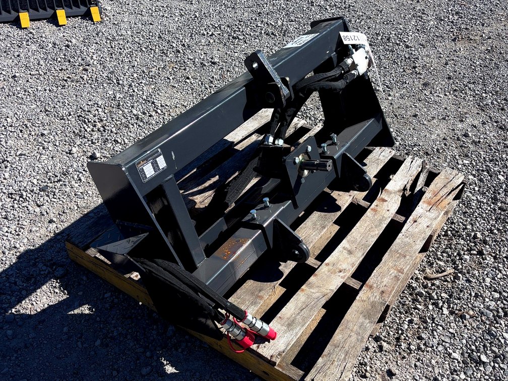 Hyd. 540 PTO 3pt Hitch Adapter Skid Ldr. Mt.