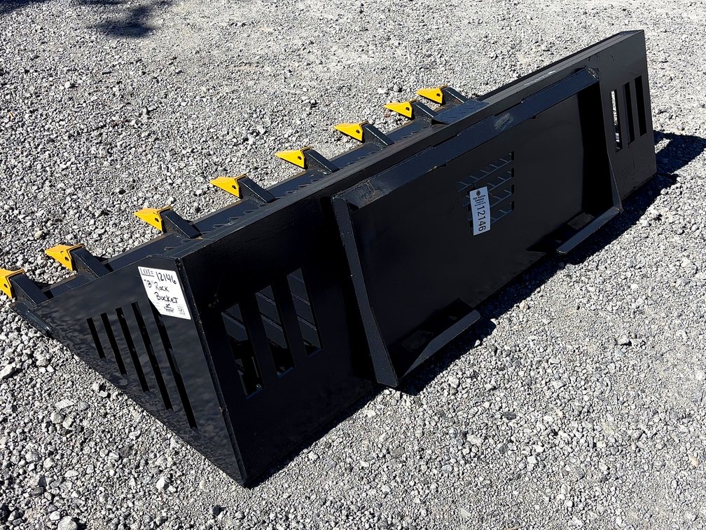 Skid Steer Rock Bucket 78 inch RB-14-78W