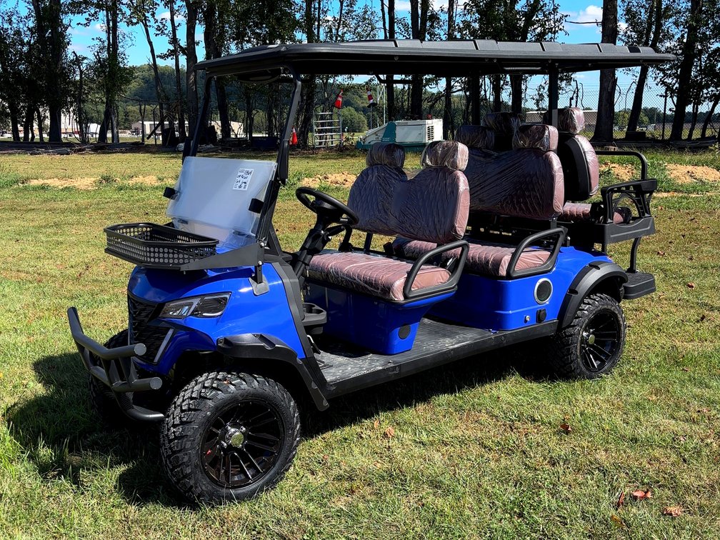 6 Seat Off-Road Golf Cart FT-GC42S Future Brand - Blue