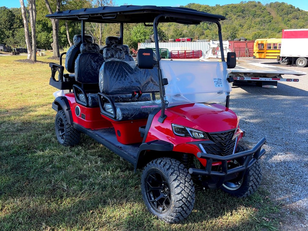 6 Seat Off-Road Golf Cart - Red FT-GC42S Future Brand