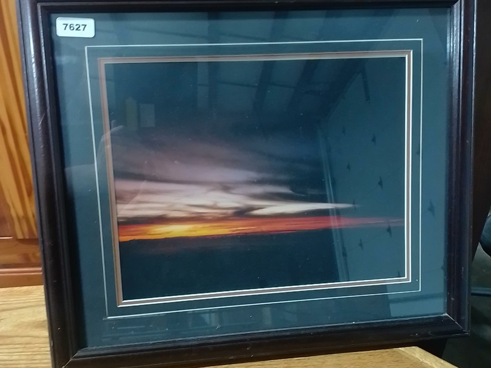 Framed Landscape Photograph