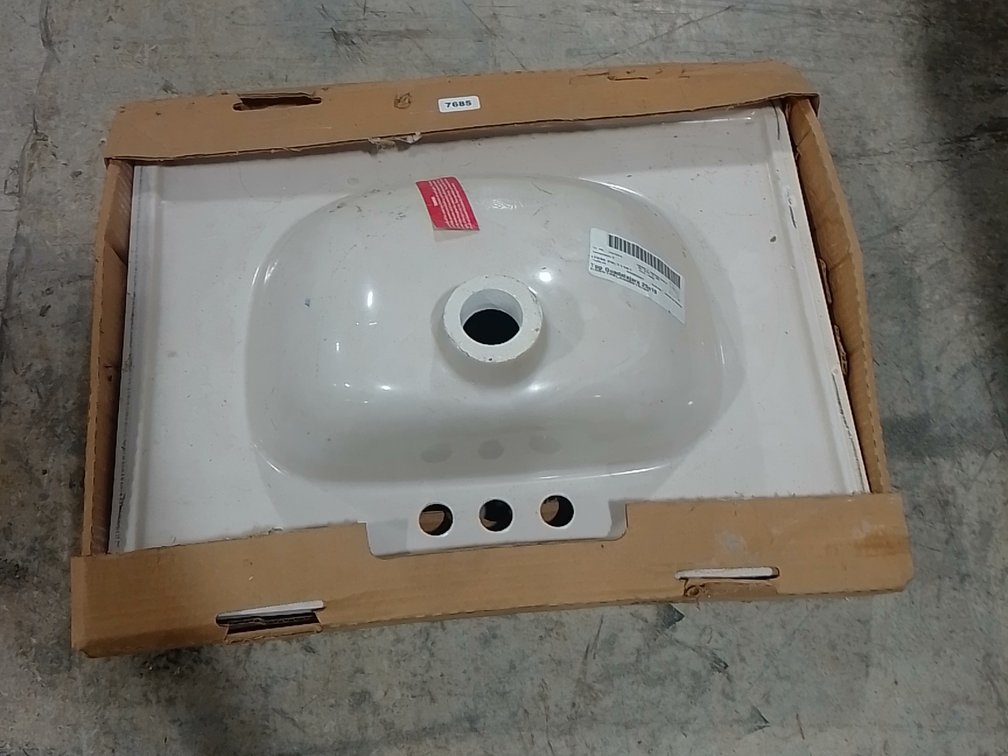Rectangular Drop In Bathroom Sink
