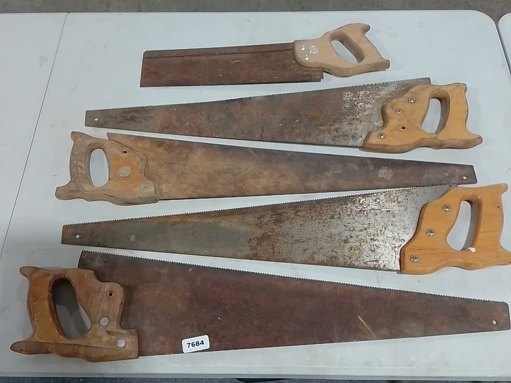 (5) Hand Saws