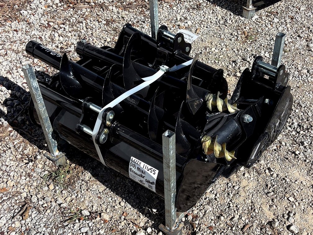 (10) Mini Excavator Attachments