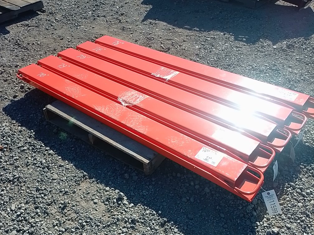 78 Inch Pallet Fork Extensions Wolverine ( ONE PAIR ONLY)