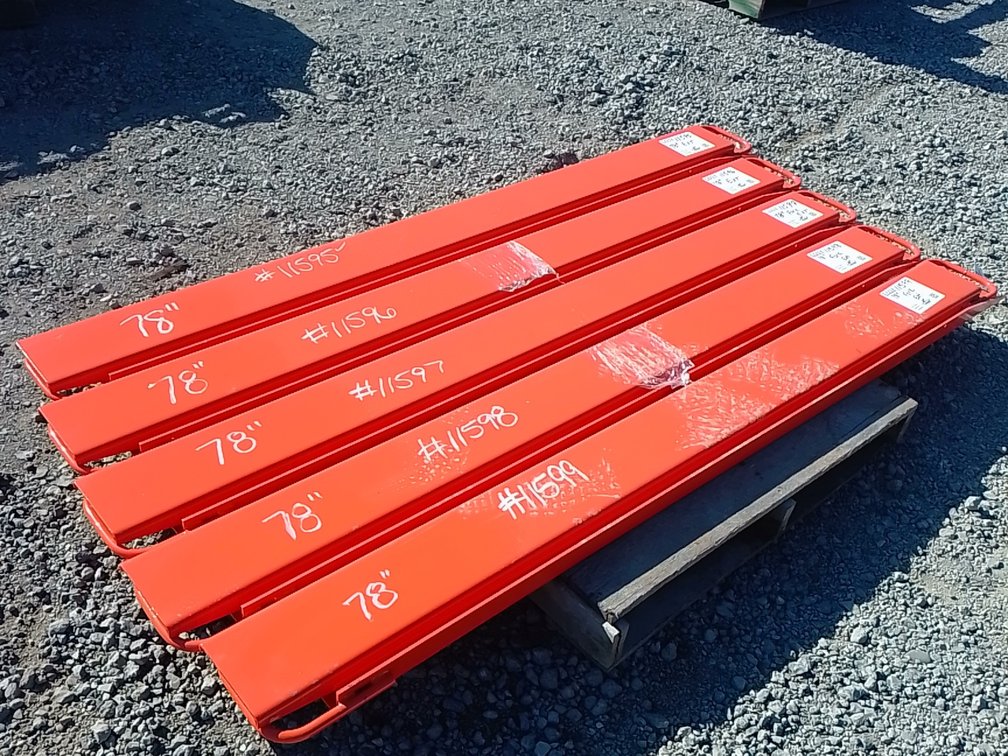 78 Inch Pallet Fork Extensions Wolverine ( ONE PAIR ONLY)