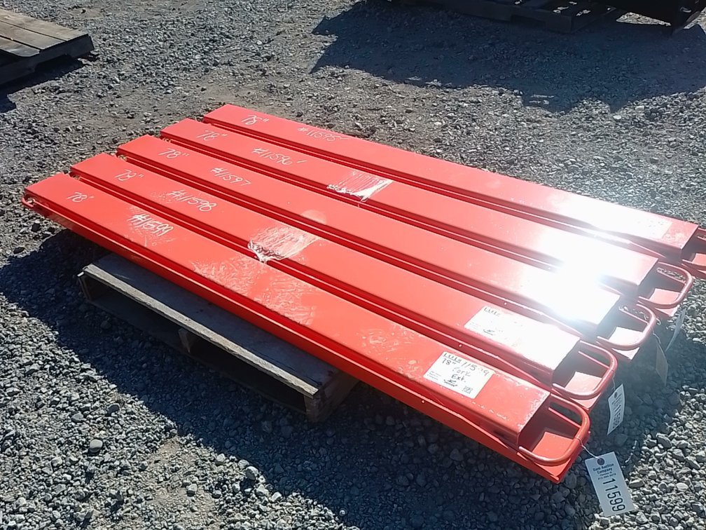 78 Inch Pallet Fork Extensions Wolverine ( ONE PAIR ONLY)