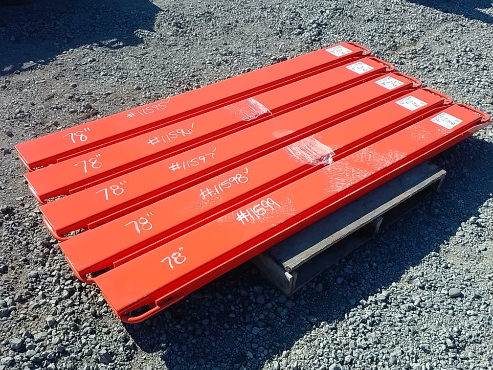 78 Inch Pallet Fork Extensions Wolverine ( ONE PAIR ONLY)