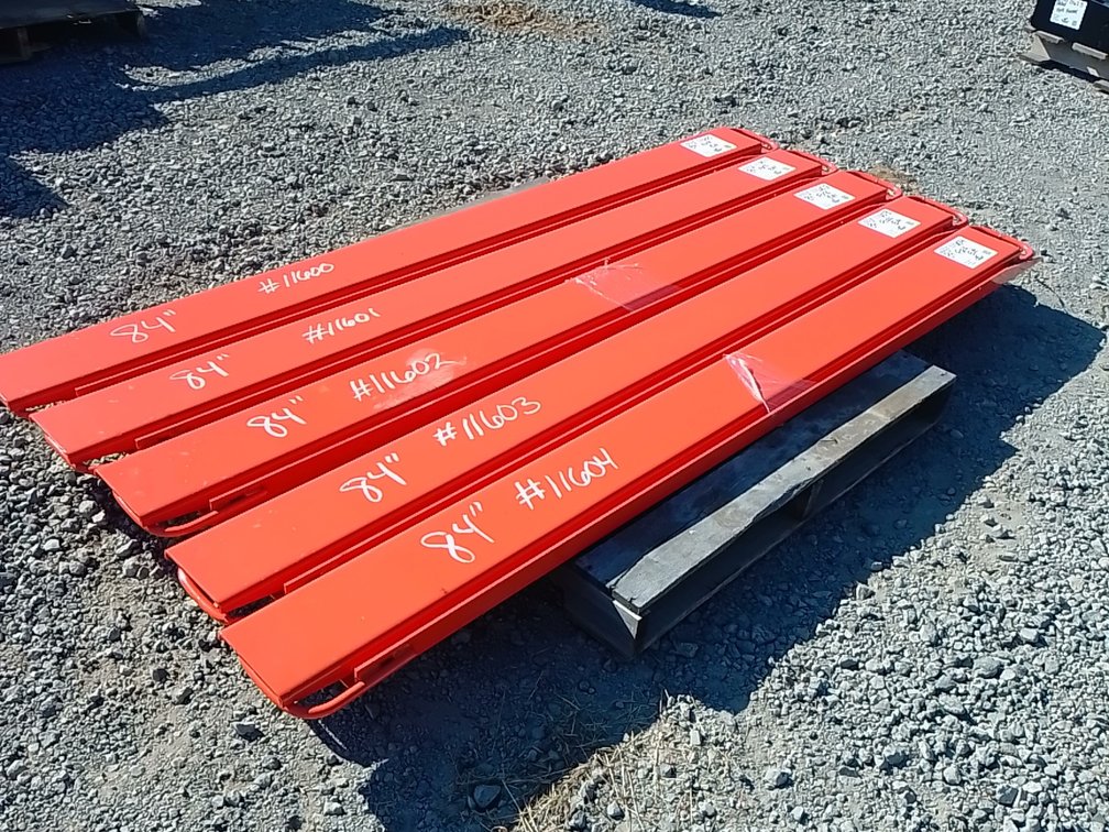 84 Inch Pallet Fork Extensions ( ONE PAIR ONLY )