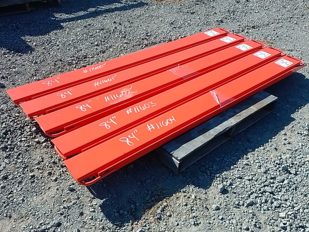 84 Inch Pallet Fork Extensions ( ONE PAIR ONLY )