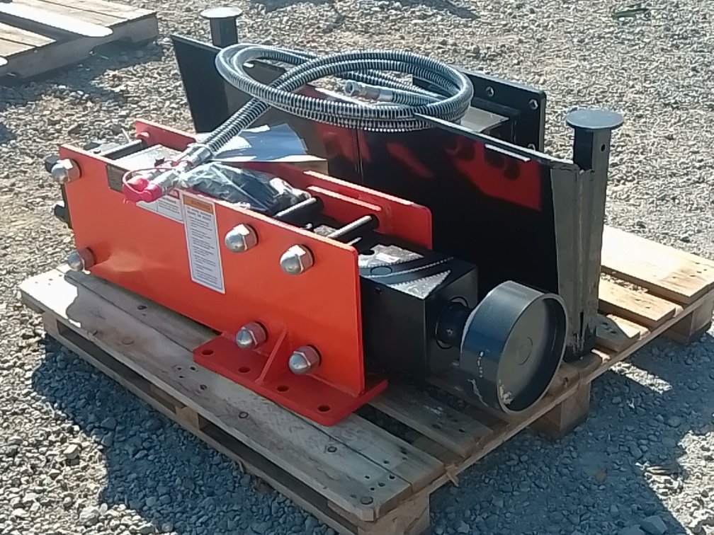 Skid Steer Post Driver Wolverine PD-12-08D