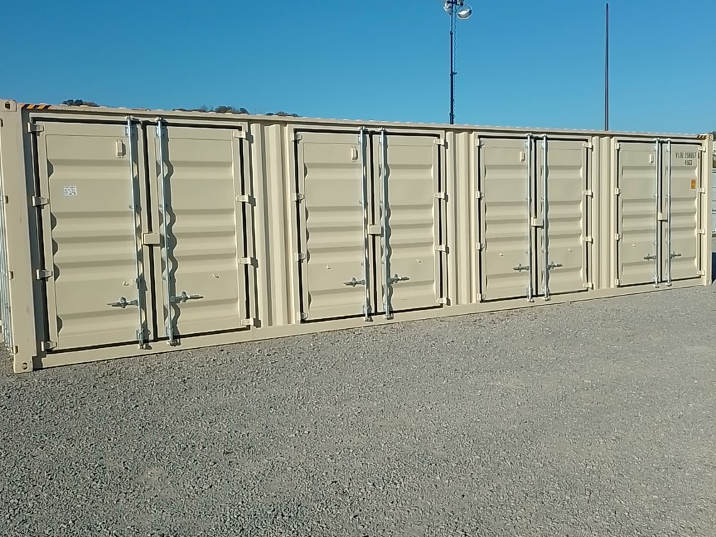 40 Foot High Cube Container 2 Side Doors