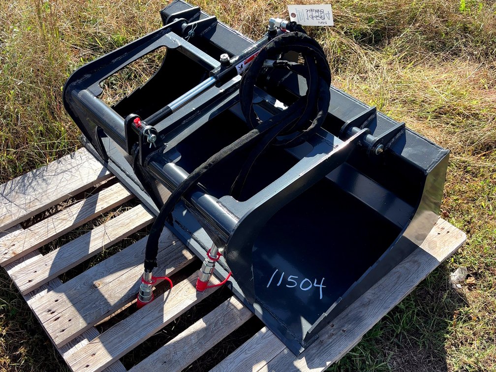 Mini Skid Steer Stump Grapple Wolverine MSG-11-44W