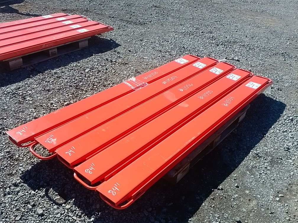 84 Inch Pallet Fork Extensions ( ONE PAIR ONLY )