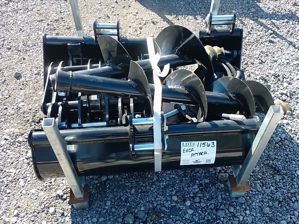 (10) Mini Excavator Attachments