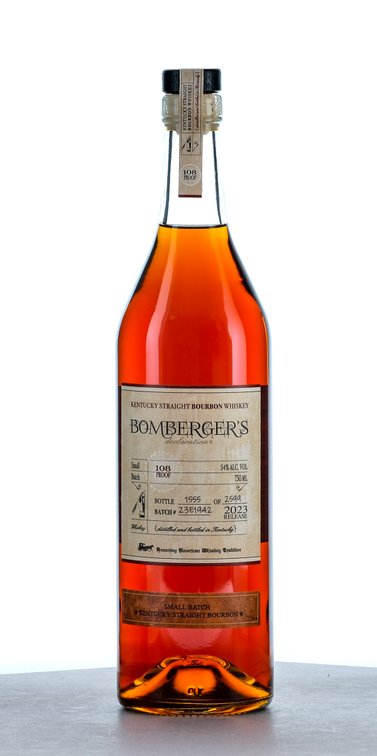 Bomberger's Declaration Kentucky Straight Bourbon Whiskey 108 Proof