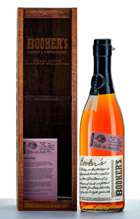 Booker's Uncut & Unfiltered Small Batch Bourbon 2020-01 Granny's Batch