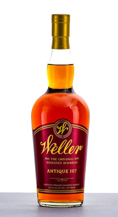 Weller Antique 107 Original Wheated Bourbon.