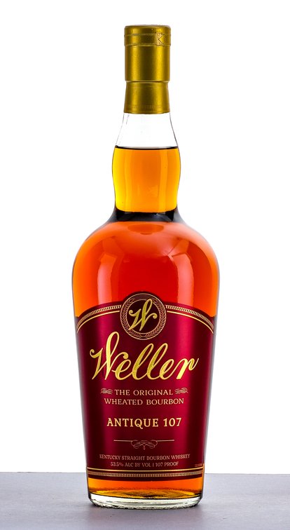 Weller Antique 107 Original Wheated Bourbon.