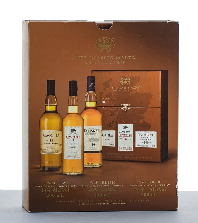The Classic Malts Coastal Collection 200ml