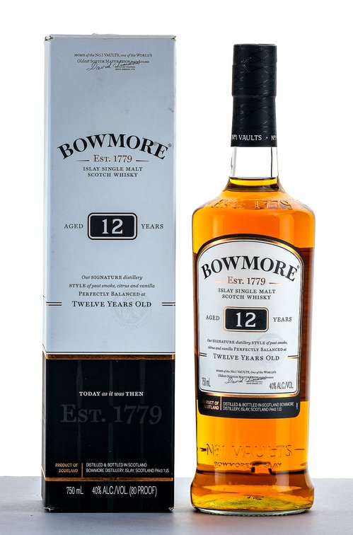 Bowmore 12 Year Old Islay Single Malt Scotch
