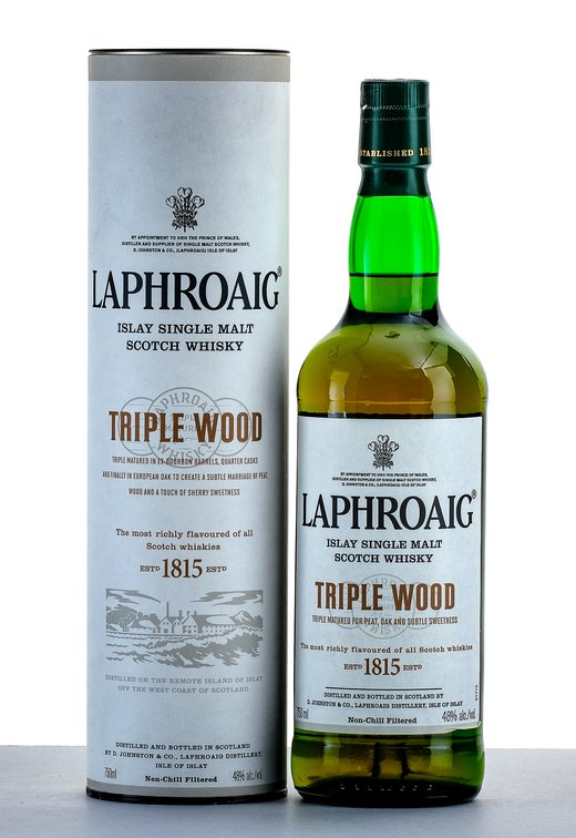 Laphroaig Triple Wood Islay Single Malt Scotch Whisky