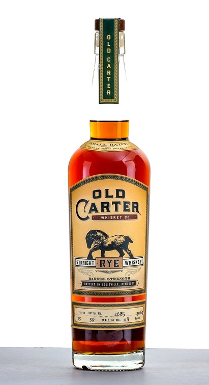 Old Carter Straight Rye Whiskey Barrel Strength Batch 15