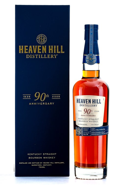 Heaven Hill Distillery 90th Anniversary Kentucky Straight Bourbon Whiskey