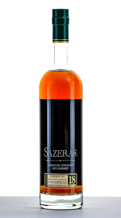 Sazerac 18 Year Old Kentucky Straight Rye Whiskey 2021