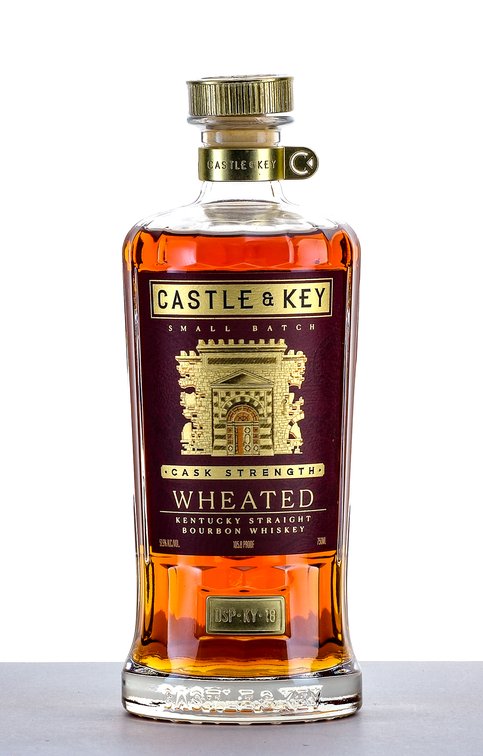 Castle & Key Wheated Kentucky Straight Bourbon Whiskey Cask Strength Small Batch