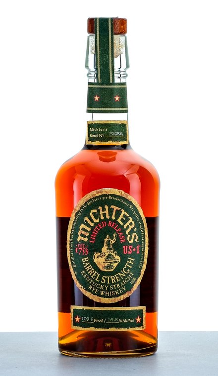 Michter's US*1 Barrel Strength Kentucky Straight Rye Whiskey Single Barrel