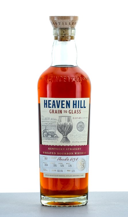 Heaven Hill Grain to Glass Kentucky Straight Wheated Bourbon Whiskey Batch 6158