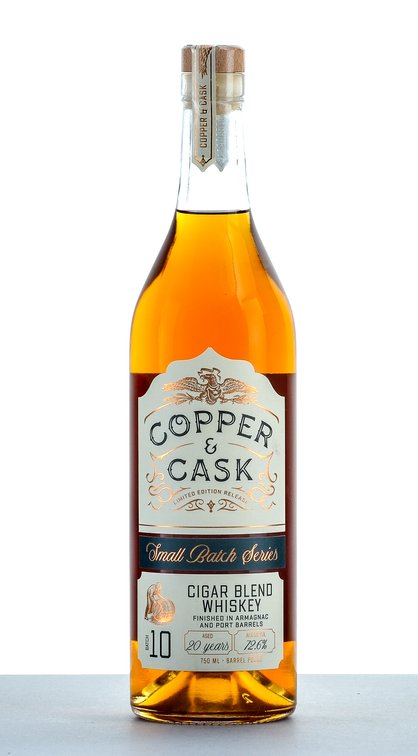 Copper & Cask Small Batch Series Cigar Blend Whiskey 10 Year Batch 10