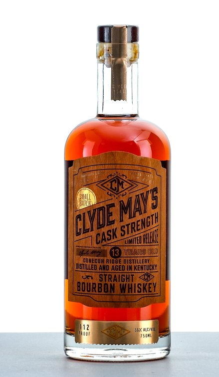 Clyde May's Cask Strength 13 Year Old Straight Bourbon Whiskey