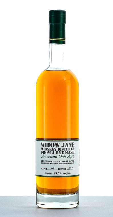 Widow Jane Whiskey Distilled From A Rye Mash Batch 41
