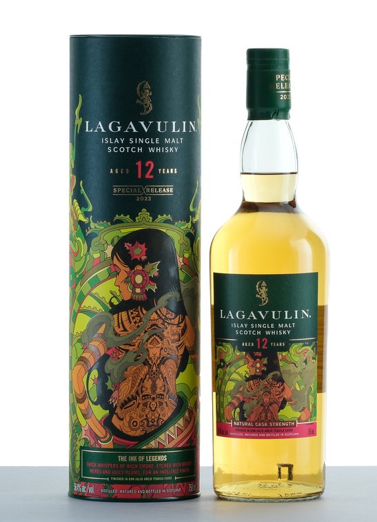 Lagavulin The Ink of Legends 12 Year Special Release 2023 Cask Strength Single Malt Scotch