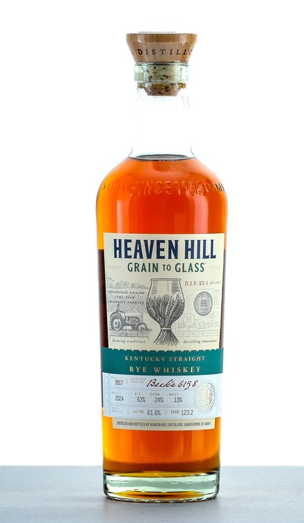 Heaven Hill Grain to Glass 2017 Vintage Batch 6158 Rye