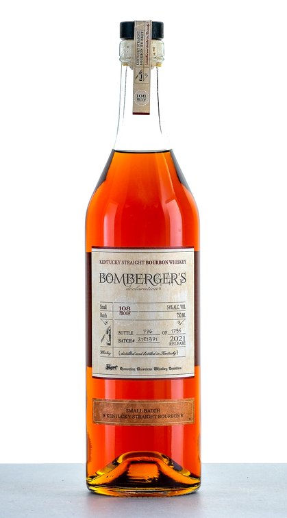 Bomberger's Declaration 2021 Release Small Batch Bourbon