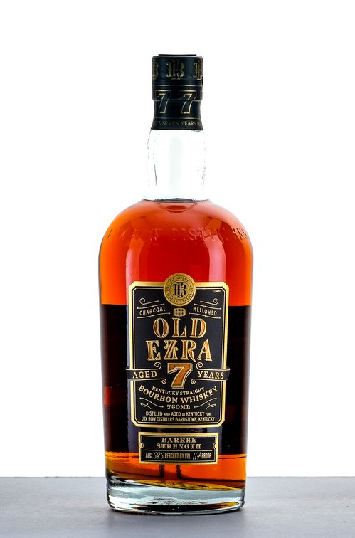 Old Ezra 7 Year Barrel Strength Bourbon