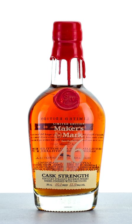 Maker's Mark Stave Profile No. 46 Cask Strength Bourbon 375ml